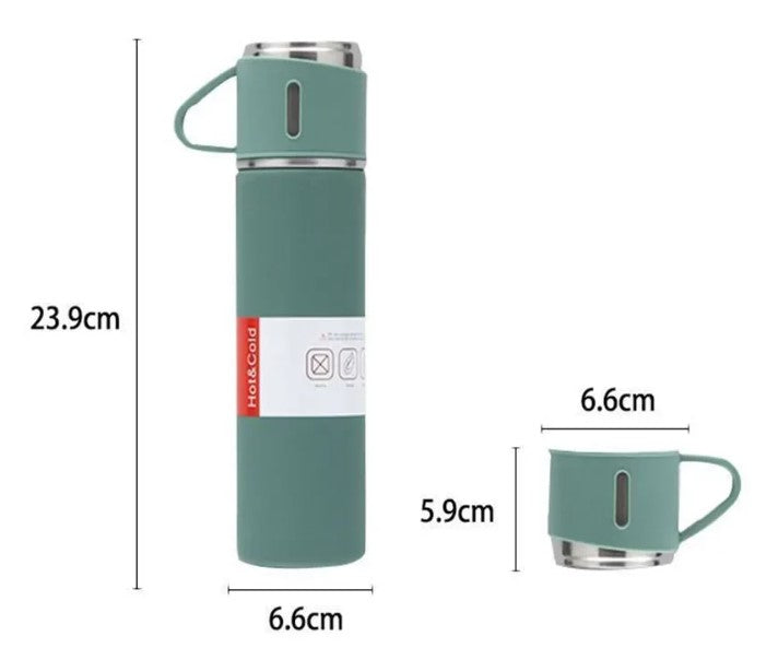 Bouteille isotherme 500 ML | Set'Boissons Vert