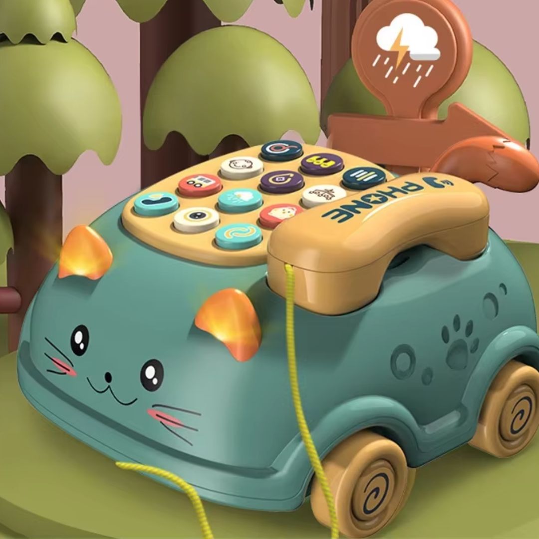 cadeau-bebe-voiture-telephone-verte