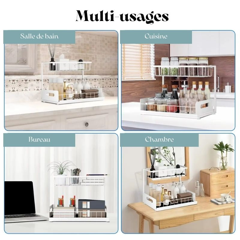 organisateur-sous-evier-multi-usage