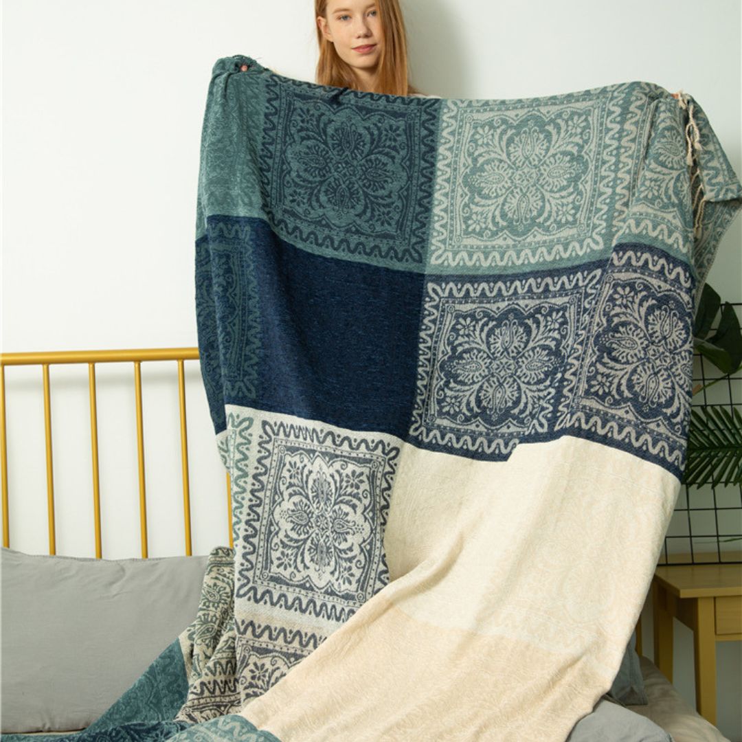 plaid-chauffant-boheme-pastelharmony-caroussel-ouvert