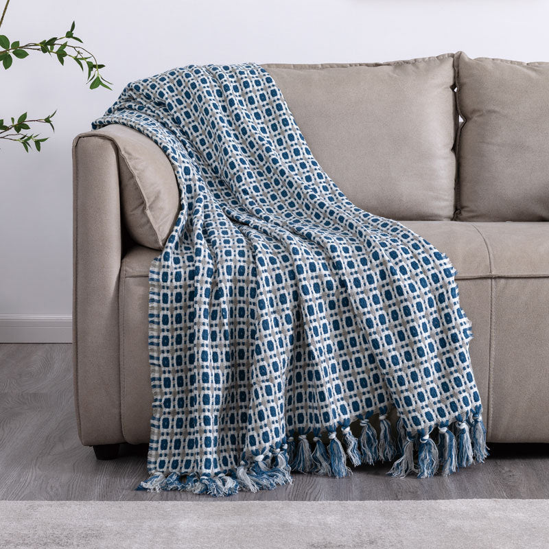 plaid-chauffant-horizons-caroussel-bleu-canape