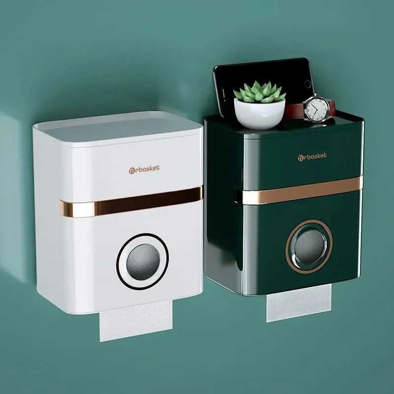 porte-papier-toilette-hyginienicbox-caroussel-vert-blanc