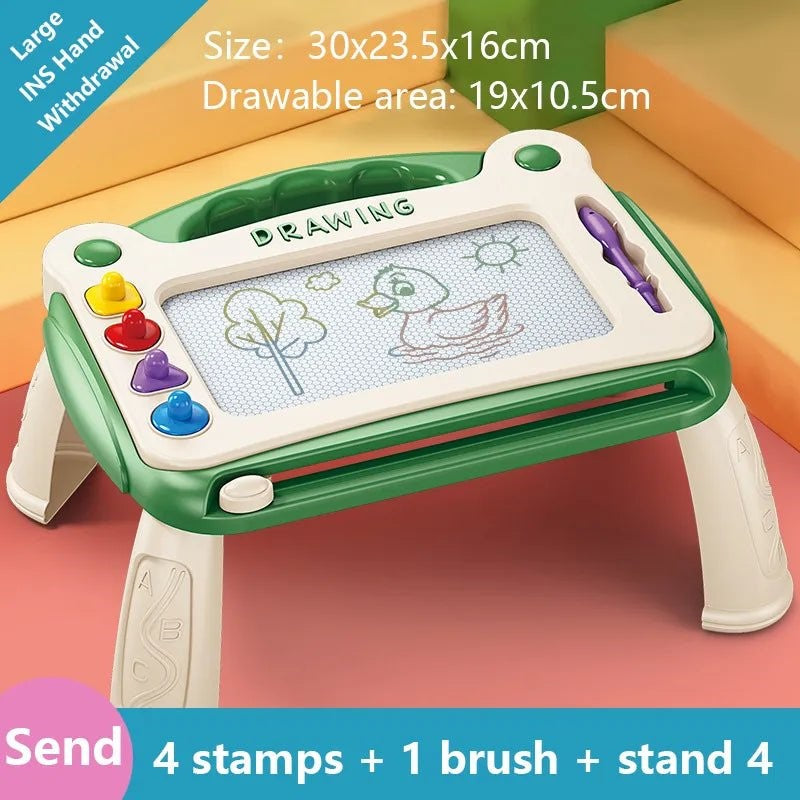 tableau-magnetique-enfant-variante-vert