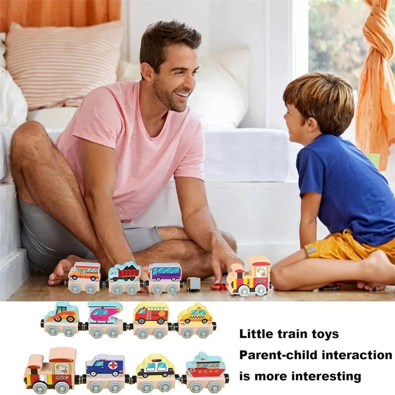 Train en bois | Train'Magic™ cadeau bébé
