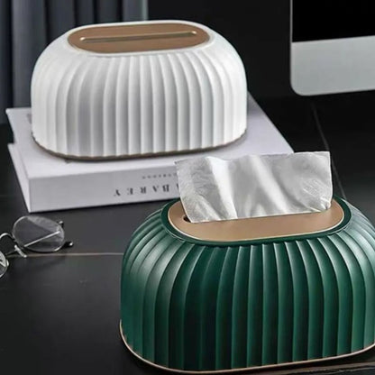 Boite-a-mouchoirs-moderne-vert-blanc