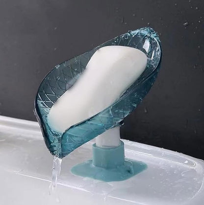 Porte-savon pour salle de bain | Chic'Holder™ transparent vert