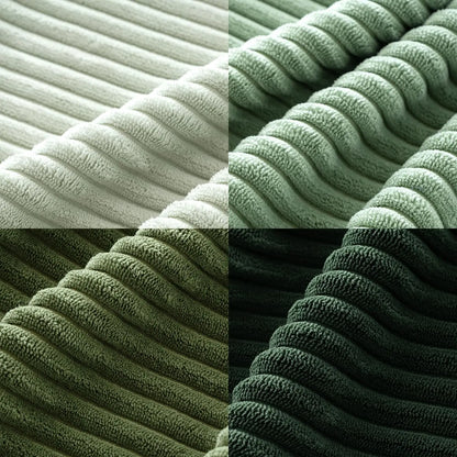 Housse de coussin - En velours côtelé, Lot de 4 pièces