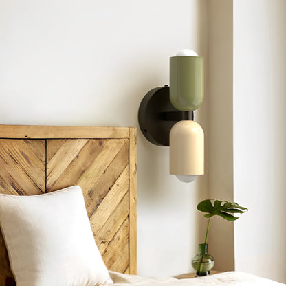 applique-murale-chambre-caroussel-noir-vert-blanc