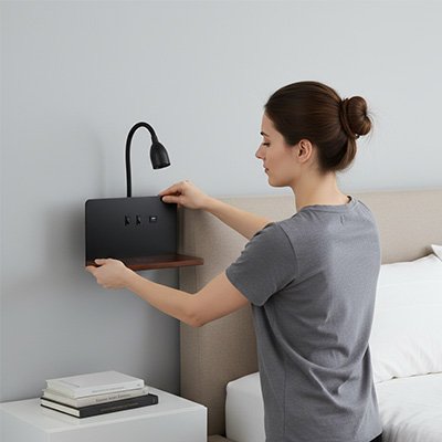 applique-murale-pour-chambre-fixation