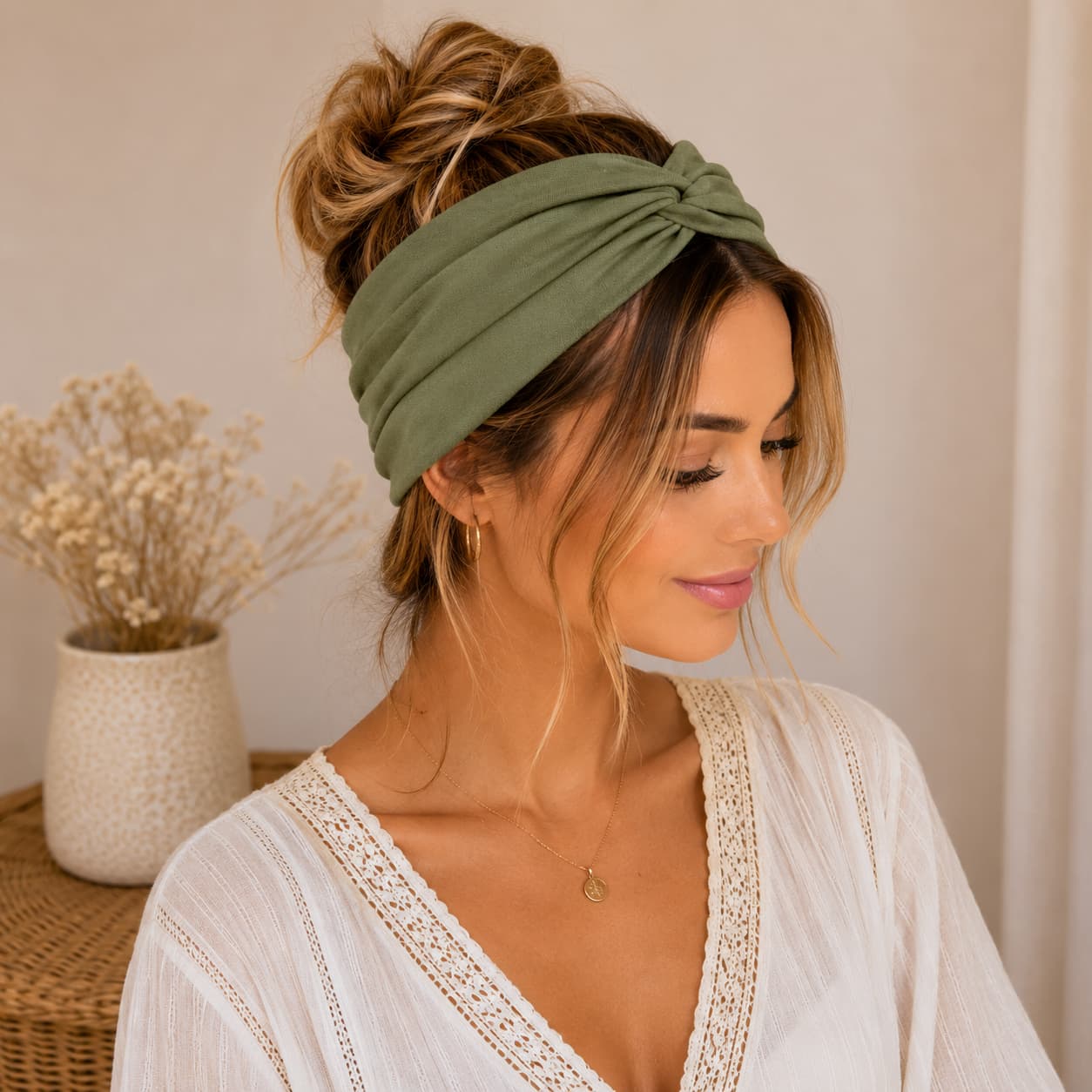 bandeau-bohème-femme-vert
