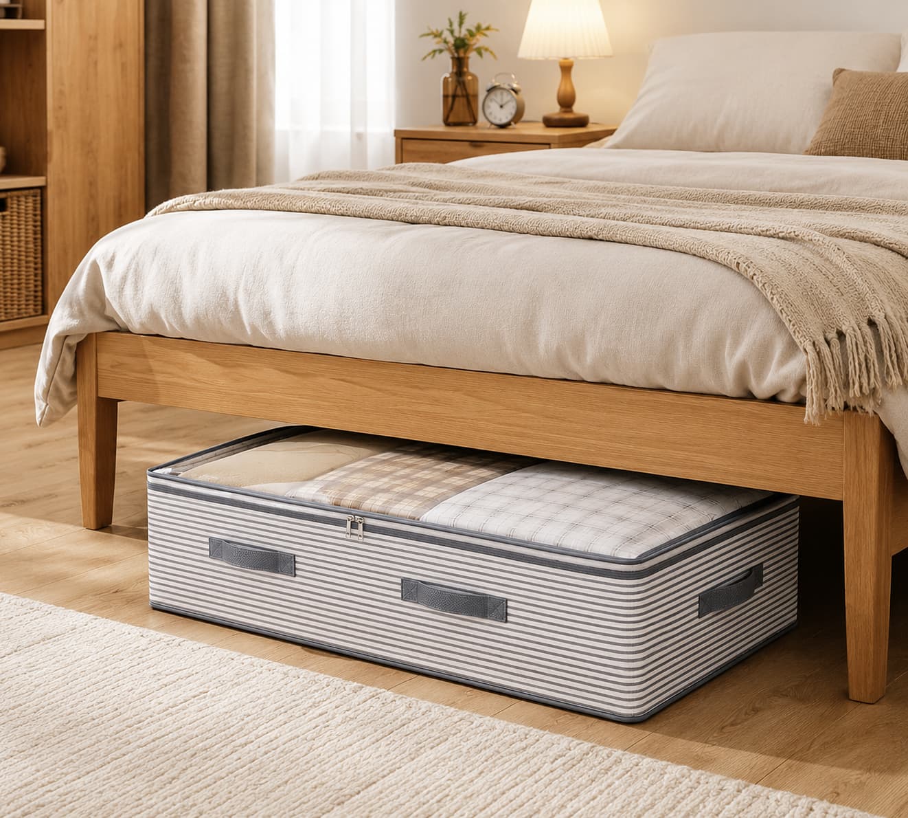 boîte-de-rangement-couette-gain-de-place