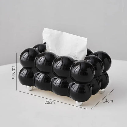 boite-a-mouchoirs-bubblebox-caroussel-noir-dimensions