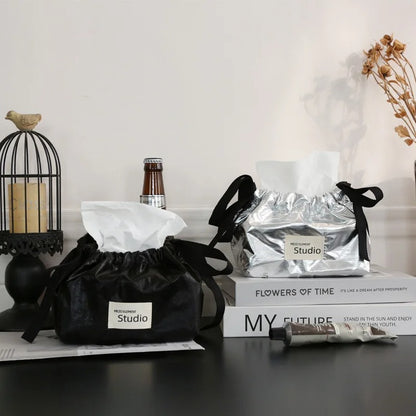 boite-a-mouchoirs-creativebox-caroussel-noir-argent