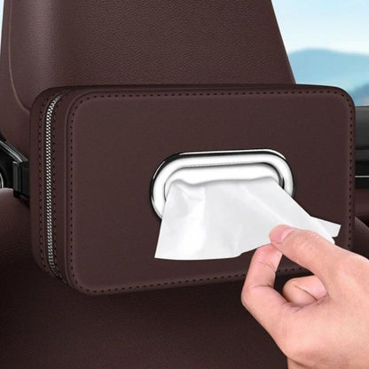 boite-a-mouchoirs-marron-voiture