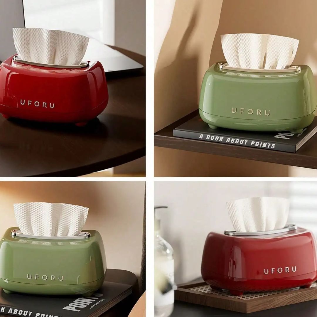 boite-a-mouchoirs-verte-vintage-selection