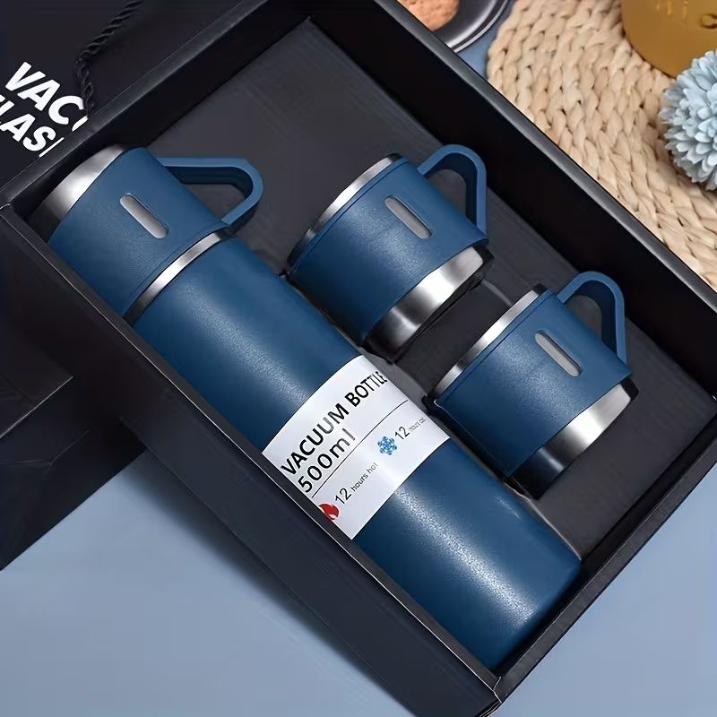 bouteille-isotherme-premium-bleue-design