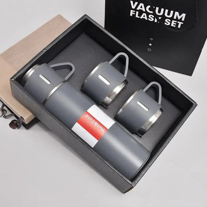 Bouteille isotherme 500 ML  | Set'Boissons gris