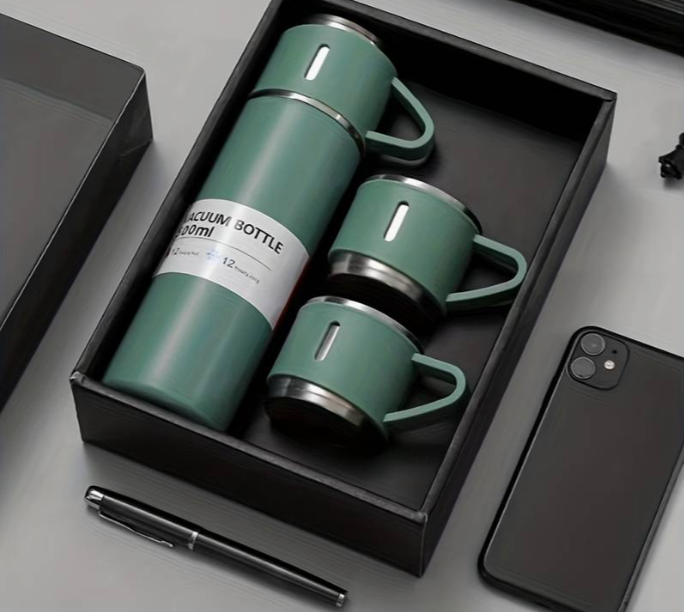 bouteille-isotherme-verte-gourde