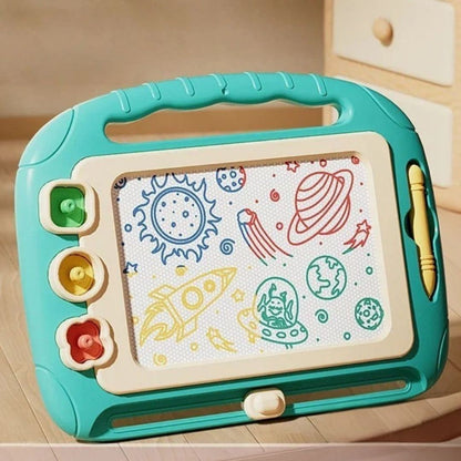 cadeau-bebe-2-ans-tableau-magnetique-vert