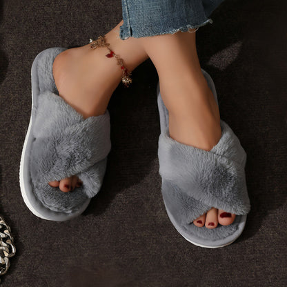 chausson-chaud-femme-gris-foncé
