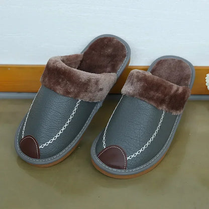 chausson-homme-gris-bleu