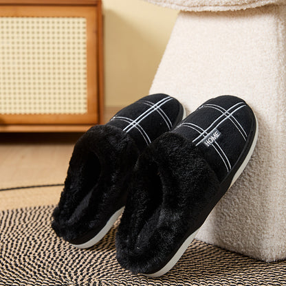 chausson-homme-noir-homeconfort-design