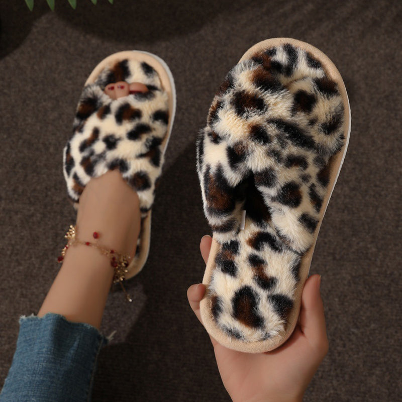 chausson-softconfort-femme-leopard-moderne