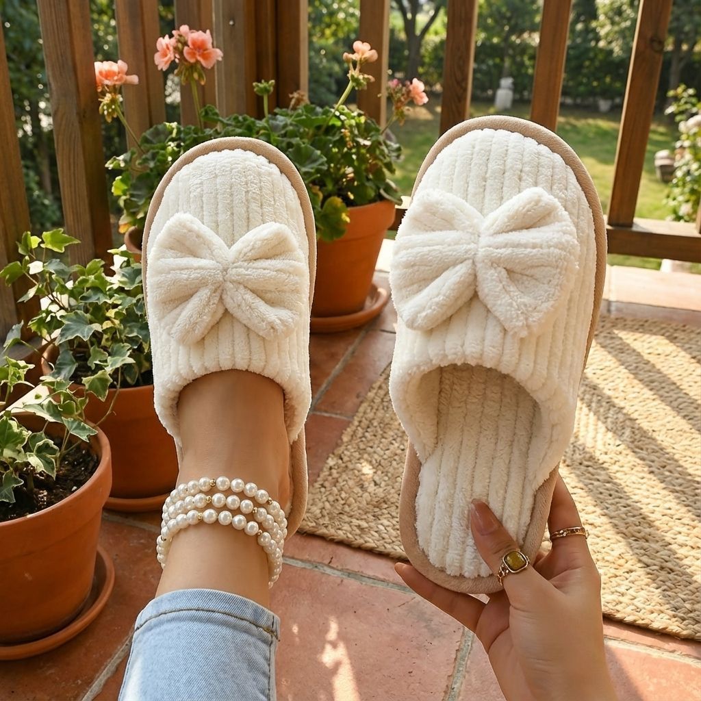 chaussons-femme-cozyconfort-beige