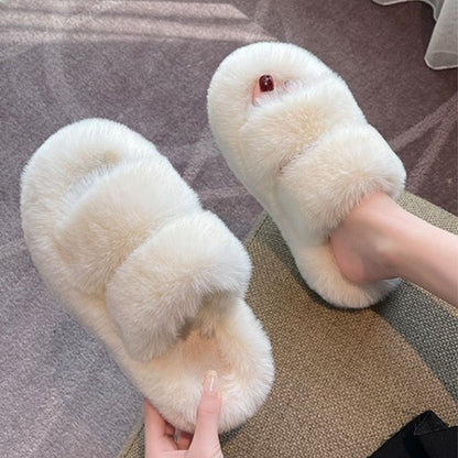 chaussons-femme-slippers-beige-chauds