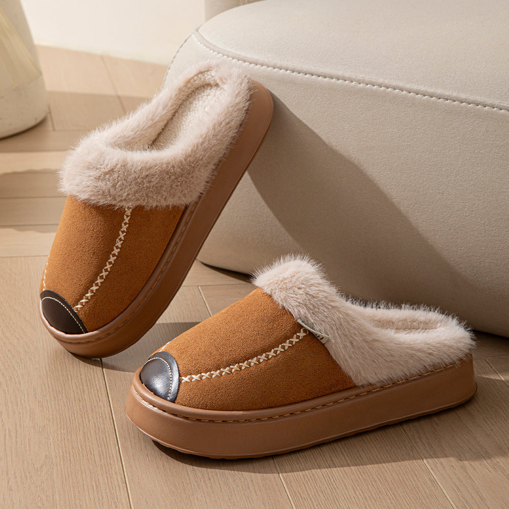 chaussons-homme-bruns-design