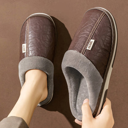 chaussons-homme-cafe
