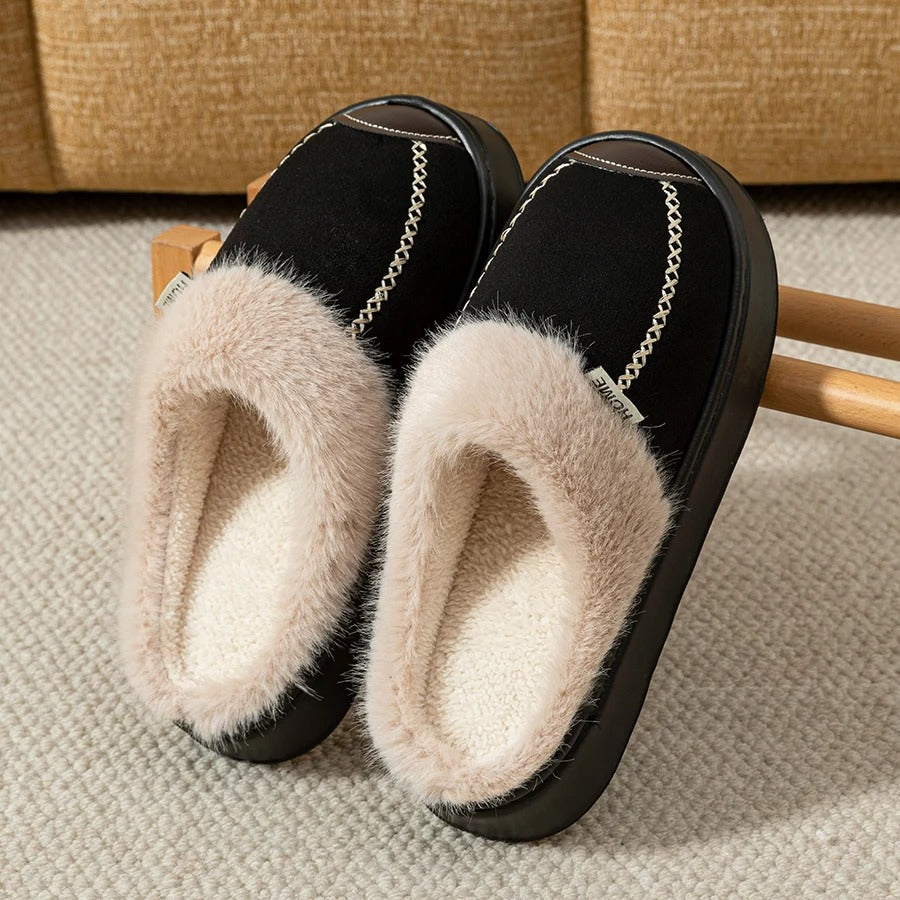 chaussons-homme-noir