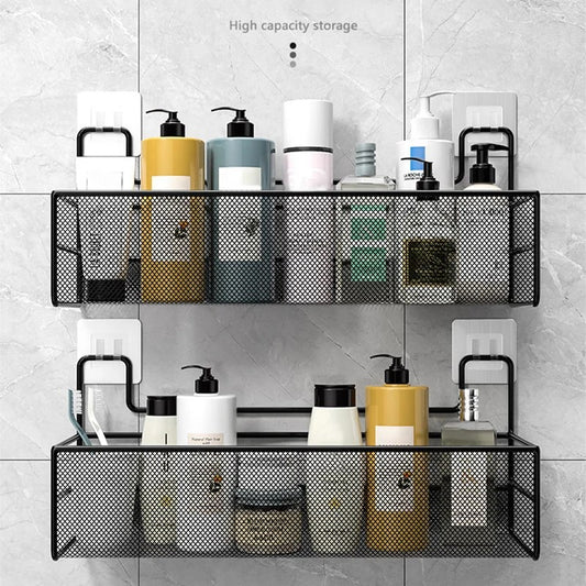 etagere-de-douche-caroussel-noir-grand-deux-pieces