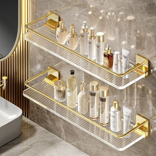 etagere-douche-dore-moderne-de-luxe