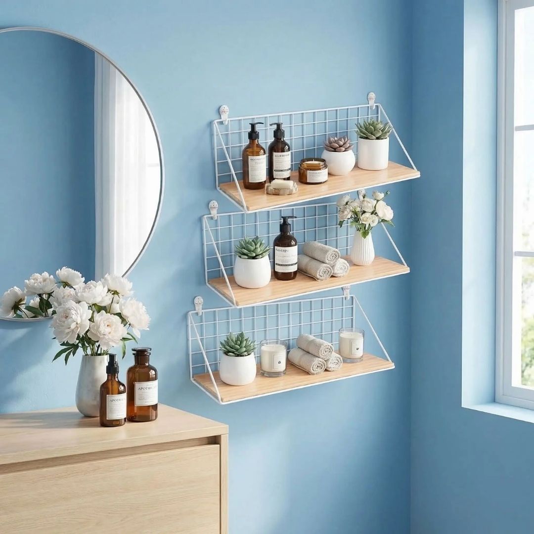 etagere-murale-bois-blanche-trois-pieces