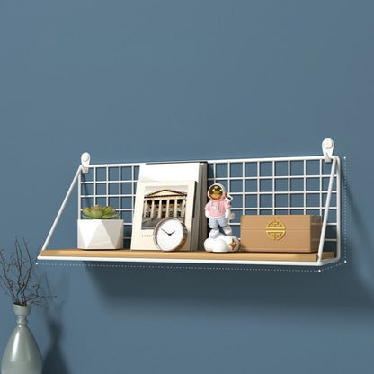 etagere-murale-bois-blanche-une-pièce