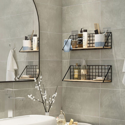 etagere-murale-bois-salle-de-bain