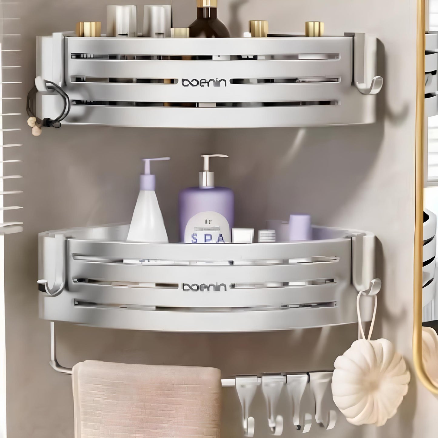 etagere-salle-de-bain-argente-2-pieces-T