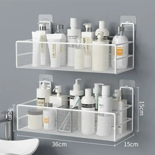 etagere-salle-de-bain-blanc-double