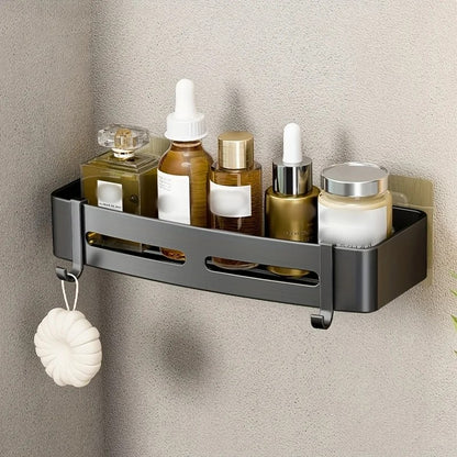 etagere-salle-de-bain-noire-rectangulaire-simple