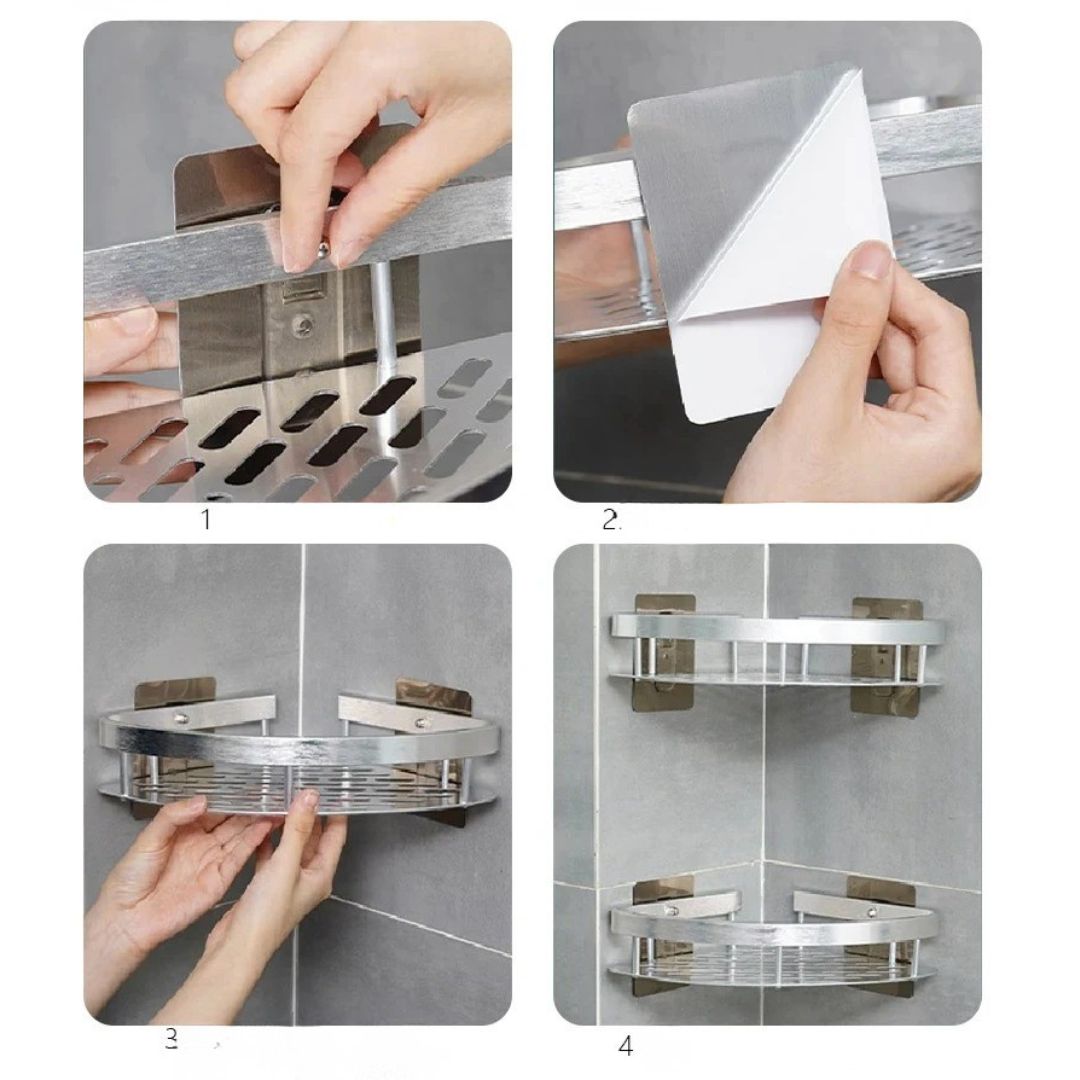 etagere-salle-de-bain-triangulaire-fixation