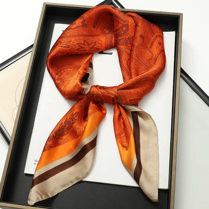foulard-en-soie-femme-jaune-marron-orange