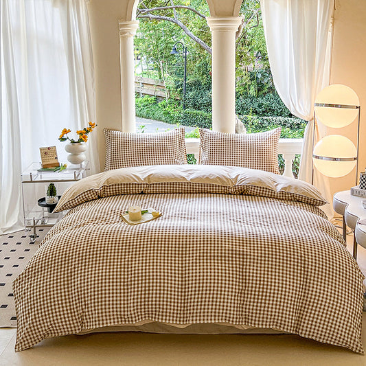 housse-de-couette-carreaux-caramel-chic