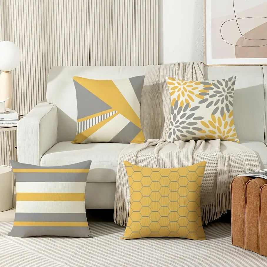 housse-de-coussin-canape-springcover-deux-caroussel-rayures-losanges