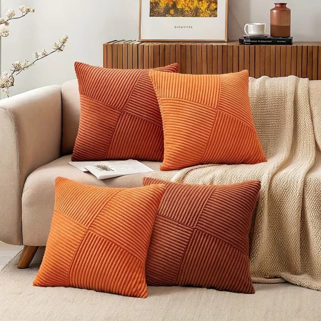 housse-de-coussin-orange-rouille-salon
