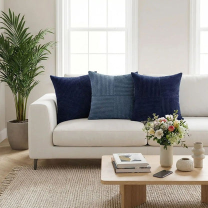 housse-de-coussin-velours-bleus-décoratif