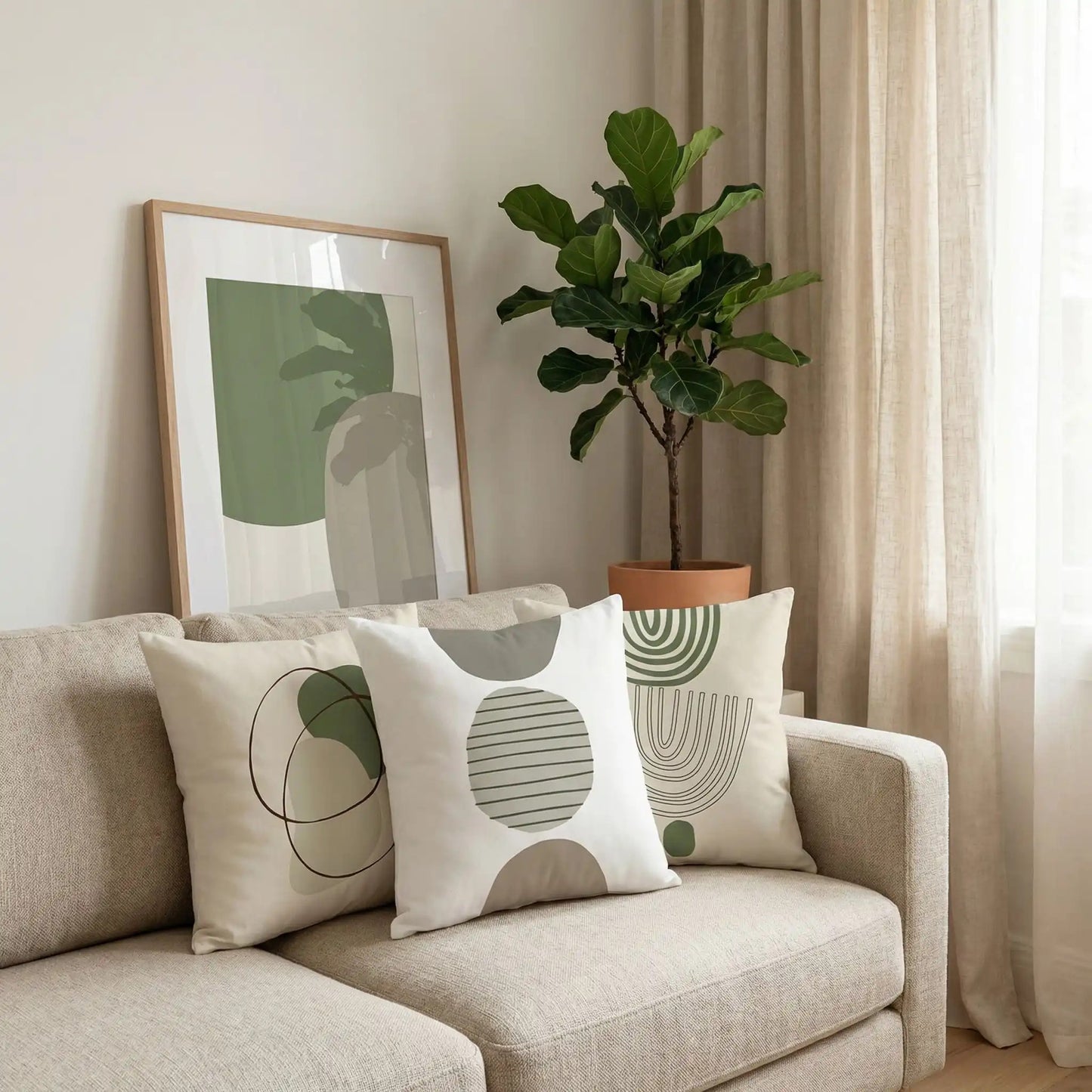 housse-de-coussin-vert-formes