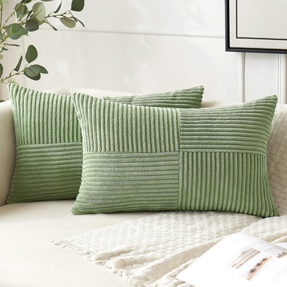 housse-de-coussin-vert-rectangulaire