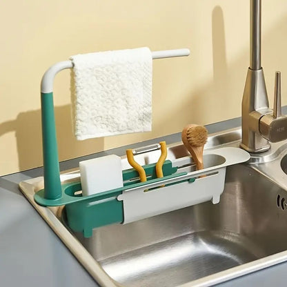 organisateur-évier-cuisine-vert