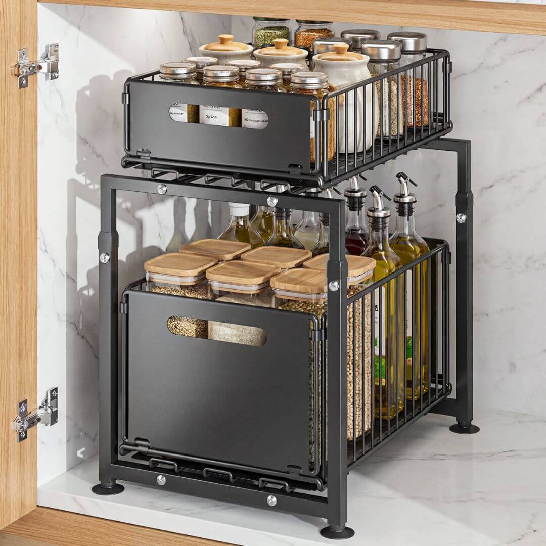 organisateur-cuisine-metal-noir